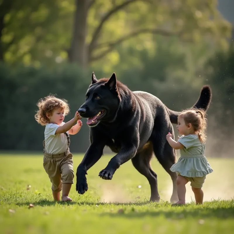 Terranova Jugando con Niños