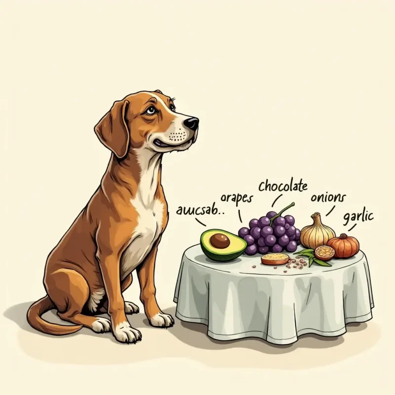 Comparación entre aguacate, plátano y pepino para perros, destacando cuáles son seguros y si los perros pueden comer aguacate.