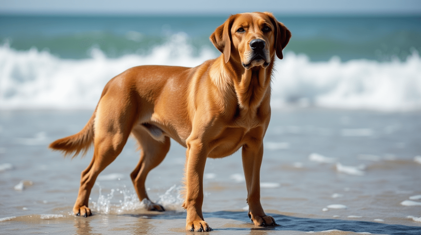 a_strong_and_athletic_chesapeake_bay_retriever_standing_on_a_shoreline_its_thick_waterproof_coat_gl_vl0dnllvt69elou2mhcr_0
